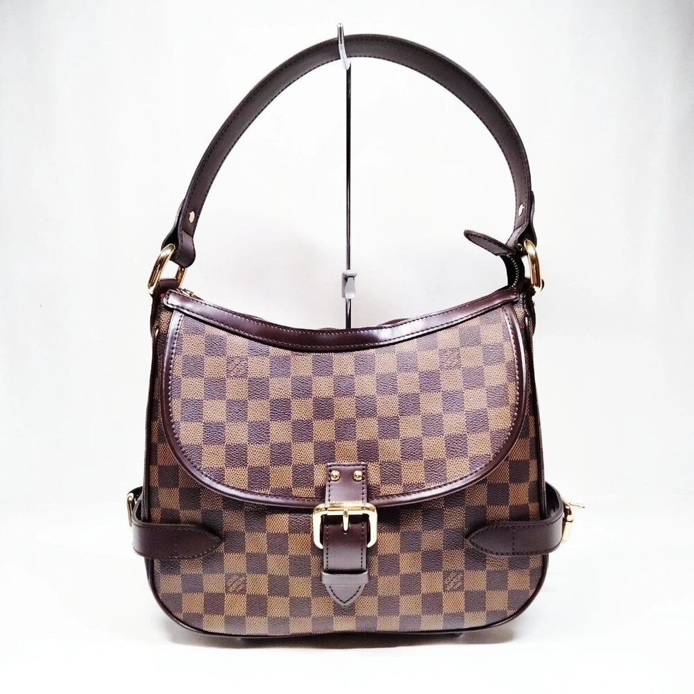 Authentic Louis Vuitton Highbury Brown Damier Shoulder Bag mn861-021826